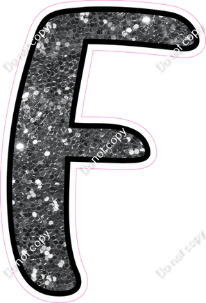 CUL 23.5" Individuals - Silver Sparkle F