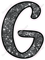 CUL 23.5" Individuals - Silver Sparkle G