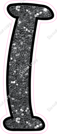 CUL 23.5" Individuals - Silver Sparkle I