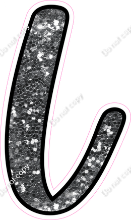 CUL 23.5" Individuals - Silver Sparkle L