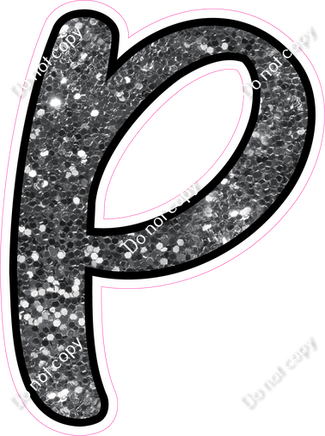 CUL 23.5" Individuals - Silver Sparkle P