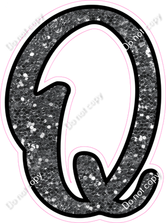 CUL 23.5" Individuals - Silver Sparkle Q