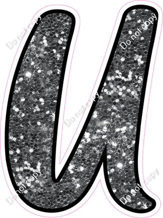 CUL 23.5" Individuals - Silver Sparkle U