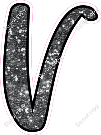 CUL 23.5" Individuals - Silver Sparkle V