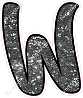 CUL 23.5" Individuals - Silver Sparkle W