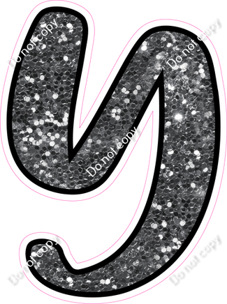 CUL 23.5" Individuals - Silver Sparkle Y