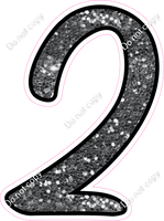 CUL 23.5" Individuals - Silver Sparkle 2