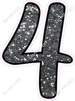 CUL 23.5" Individuals - Silver Sparkle 4