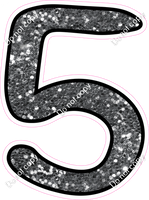 CUL 23.5" Individuals - Silver Sparkle 5