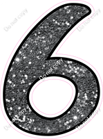 CUL 23.5" Individuals - Silver Sparkle 6