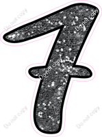 CUL 23.5" Individuals - Silver Sparkle 7