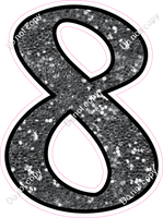 CUL 23.5" Individuals - Silver Sparkle 8