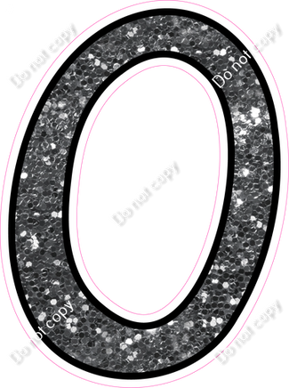 CUL 23.5" Individuals - Silver Sparkle