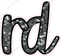 CUL 23.5" Individuals - Silver Sparkle RD