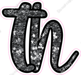 CUL 23.5" Individuals - Silver Sparkle TH