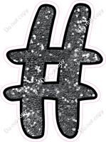 CUL 23.5" Individuals - Silver Sparkle #