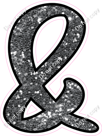 CUL 23.5" Individuals - Silver Sparkle &