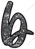 CUL 23.5" Individuals - Silver Sparkle b