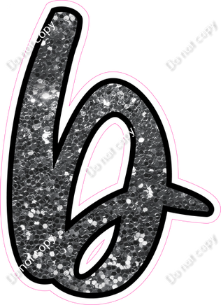 CUL 23.5" Individuals - Silver Sparkle b