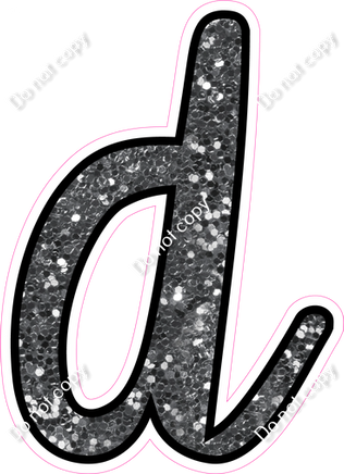 CUL 23.5" Individuals - Silver Sparkle d