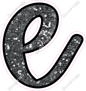 CUL 23.5" Individuals - Silver Sparkle e