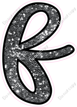 CUL 23.5" Individuals - Silver Sparkle f