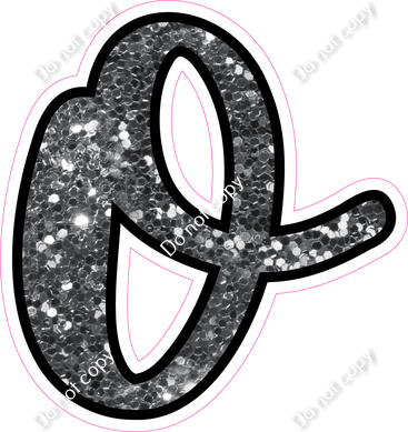 CUL 23.5" Individuals - Silver Sparkle o