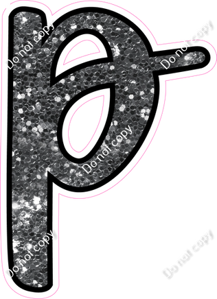 CUL 23.5" Individuals - Silver Sparkle p