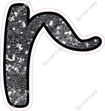 CUL 23.5" Individuals - Silver Sparkle r