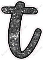 CUL 23.5" Individuals - Silver Sparkle t