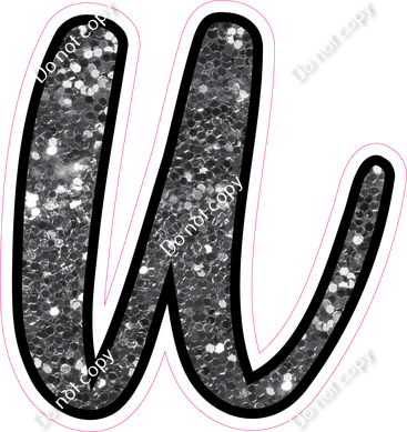 CUL 23.5" Individuals - Silver Sparkle u