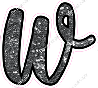 CUL 23.5" Individuals - Silver Sparkle w