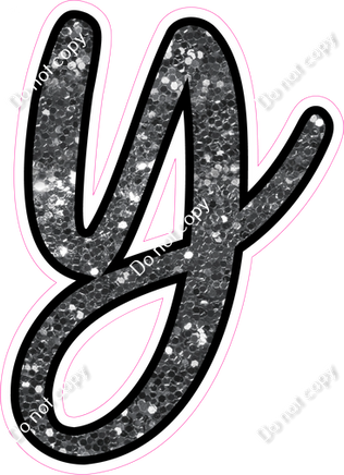 CUL 23.5" Individuals - Silver Sparkle y