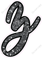 CUL 23.5" Individuals - Silver Sparkle z