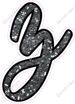 CUL 23.5" Individuals - Silver Sparkle z