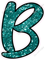CUL 23.5" Individuals - Teal Sparkle B
