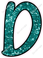 CUL 23.5" Individuals - Teal Sparkle D