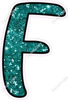 CUL 23.5" Individuals - Teal Sparkle F