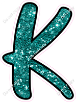 CUL 23.5" Individuals - Teal Sparkle K