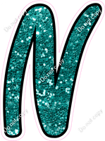 CUL 23.5" Individuals - Teal Sparkle N