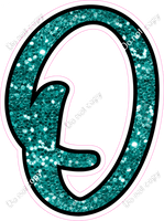 CUL 23.5" Individuals - Teal Sparkle O