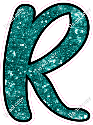 CUL 23.5" Individuals - Teal Sparkle R