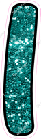 CUL 23.5" Individuals - Teal Sparkle 1