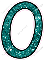 CUL 23.5" Individuals - Teal Sparkle