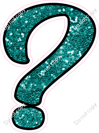 CUL 23.5" Individuals - Teal Sparkle ?