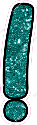 CUL 23.5" Individuals - Teal Sparkle !