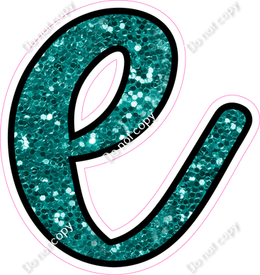 CUL 23.5" Individuals - Teal Sparkle e