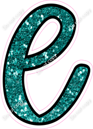 CUL 23.5" Individuals - Teal Sparkle l