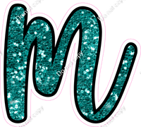 CUL 23.5" Individuals - Teal Sparkle m