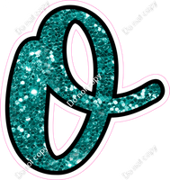 CUL 23.5" Individuals - Teal Sparkle o